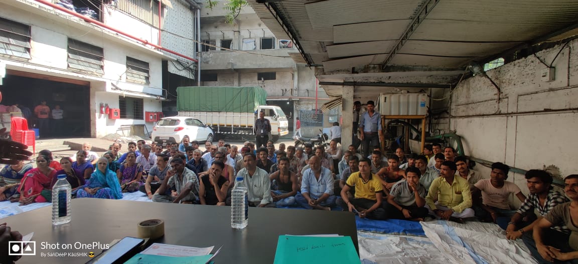 Health Check up and awareness Camp at Chinco Silk Mills, Surat